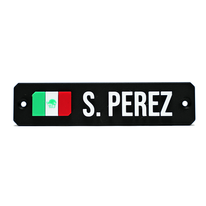 Custom Name Plate for Simulator