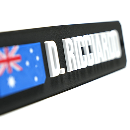 Custom Name Plate for Simulator