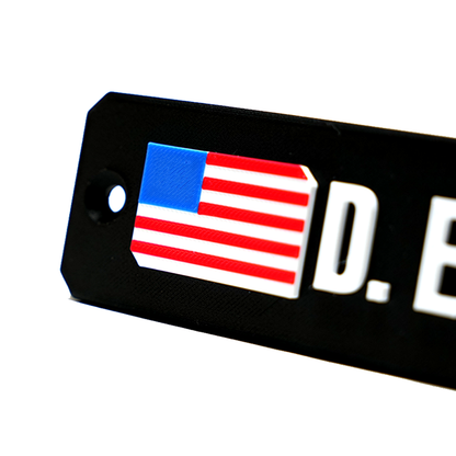 Custom Name Plate for Simulator